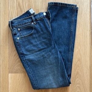 Everlane straight high waisted jeans